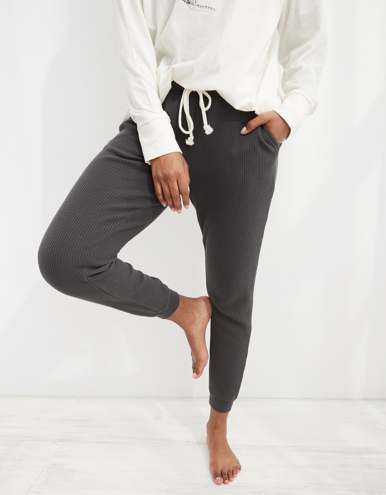 Buy Aerie Waffle Jogger online  American Eagle Outfitters Jordan