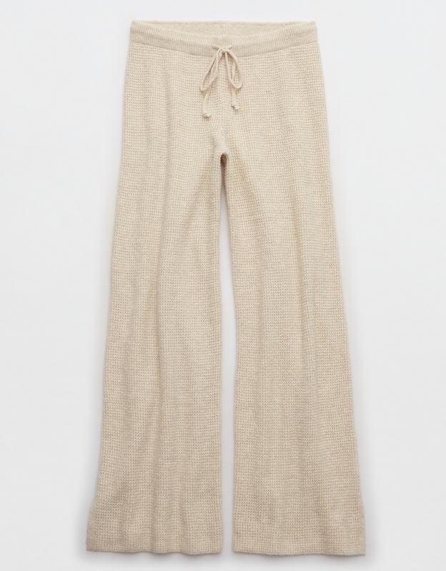 Buy Aerie CozyUp Waffle Skater Pant online