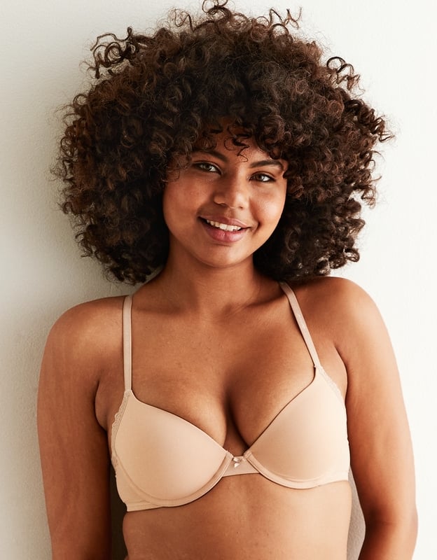 Aerie Real Happy Demi Lightly Lined Bra