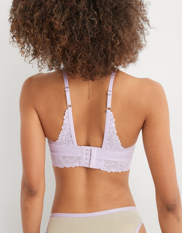 Sunnie Full Coverage Lightly Lined Blossom Lace Trim Bra